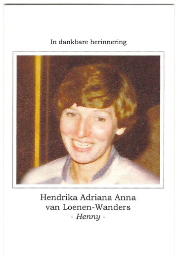 Hendrika Adriana Anna Wanders